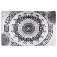 Vloerkleed wasbaar anti-slip 80x150 cm meerkleurig 2