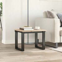 Tafelblad vierkant 50x50x1,7 cm massief grenenhout 3