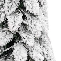 Kunstkerstboom met verlichting en sneeuw 60 LED&amp;apos;s 120 cm 6