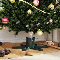 Kerstboomstandaard 1.73 Groen 49 x 49 x 15,5 cm Staal 4
