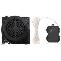 Sneeuwpop opblaasbaar met LED&amp;apos;s 370 cm 9