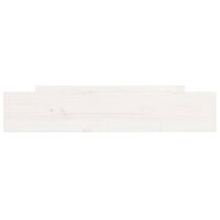 Bedlades 2 st massief grenenhout wit 4