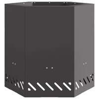 Vuurkorf Zwart 48 x 48 x 51 cm Staal 5