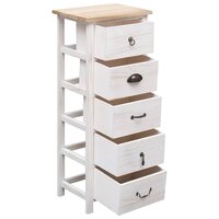 Bijzetkast 35x25x87 cm paulowniahout 3