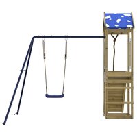 Speelhuis ge&iuml;mpregneerd grenenhout 7