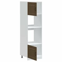 Ovenkasten 2 st Kalmar bewerkt hout bruin eikenkleur 5