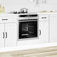 Ovenkast Lucca bewerkt hout wit 3
