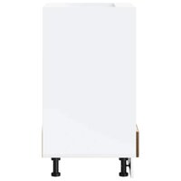 Ovenkast Lucca bewerkt hout bruin eikenkleur 5