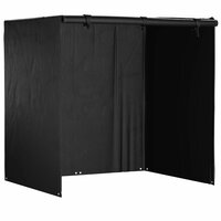 Schommelbankhoezen 2 st met 12 oogjes 220x177x220 cm polyetheen 2