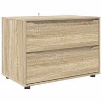 Opbergkast Sonoma Eiken 80 x 48 x 57 cm Bewerkt hout 2