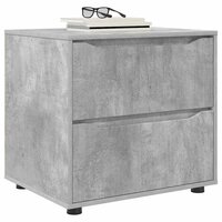 Opbergkast Beton Grijs 60 x 48 x 57 cm Bewerkt hout 3