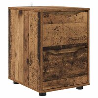 Opbergkast Oud Hout 40 x 48 x 57 cm Bewerkt hout 2