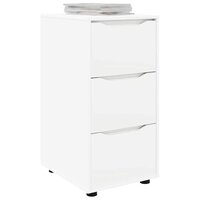 Opbergkast Wit 40 x 48 x 81 cm Bewerkt hout 3