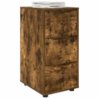 Opbergkast Gerookt eiken 40 x 48 x 81 cm Bewerkt hout 3