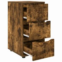 Opbergkast Gerookt eiken 40 x 48 x 81 cm Bewerkt hout 7