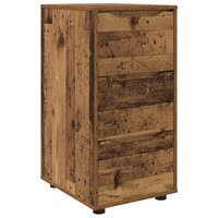 Opbergkast Oud Hout 40 x 48 x 81 cm Bewerkt hout 2