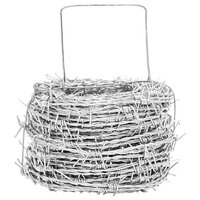 Prikkeldraad Zilver 50 m Warmgedipte Gegalvaniseerde Staal 2