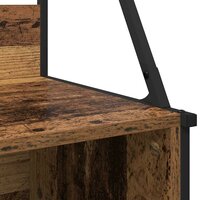 Kledingrek met plank Oud Hout 100 x 41 x 184 cm Bewerkt hout 8