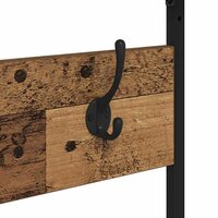 Kledingrek met plank Oud Hout 100 x 41 x 184 cm Bewerkt hout 9