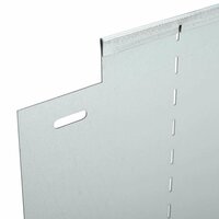 Gazonranden 5 pcs Zilver 100 x 25 x 0.07 cm 7