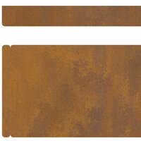 Tuinrand Roestig 450 x 0.05 x 15 cm Cortenstaal 9