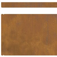 Tuinrand Roestig 450 x 0.05 x 15 cm Cortenstaal 9