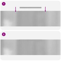 Tuinrand Zilver 450 x 0.05 x 15 cm Gegalvaniseerd staal 9