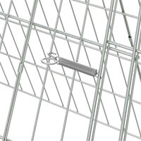 Konijnenkooi Zilver 650 x 55 x 55 cm Gegalvaniseerd staal 8