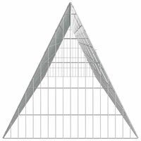 Konijnenkooi Zilver 650 x 55 x 55 cm Gegalvaniseerd staal 7