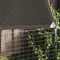 Konijnenkooi Zilver 400 x 78 x 78 cm Gegalvaniseerd staal 5