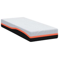 Matras Wit en Grijs 80 x 200 cm Traagschuim 5