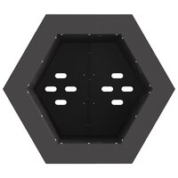 Rookloze Vuurschaal Zwart 38 x 38 x 51 cm Staal 6