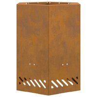 Rookloze Vuurschaal Bruin 38 x 38 x 51 cm Staal 2