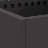 Rookloze Vuurschaal Zwart 48 x 48 x 50 cm Staal 8