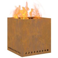 Rookloze Vuurschaal Bruin 48 x 48 x 50 cm Staal 3