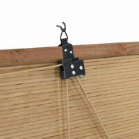 Raamrolgordijnen &amp; Shutters Anders Licht Bruin Bamboe 7