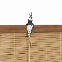 Raamrolgordijnen &amp; Shutters Anders Licht Bruin Bamboe 8