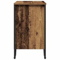 Badkamerkast Oud Hout 60 x 35 x 60 cm Bewerkt hout 7