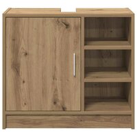 Badkamerkast Artisan Eiken 63 x 29 x 55 cm Bewerkt hout 6