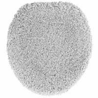 Antislip Badmat Set 3 pcs Grijs PP 7