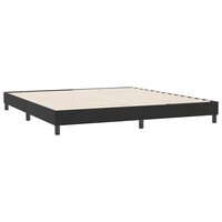 Boxspring zonder matras fluweel zwart 180x210 cm 7