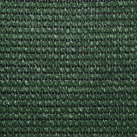 Zonnezeil driehoekig 160 g/m&sup2; 6x6x6 m HDPE donkergroen 9