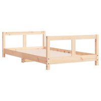 Kinderbedframe 80x160 cm massief grenenhout 3