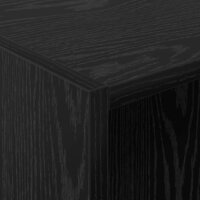 Kledingkast met plank Zwart eiken 41 x 48 x 102 cm Bewerkt hout 8