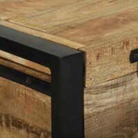 Opbergkisten met opslag Bruin 80 x 30 x 30 cm Massief mangohout 8