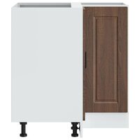 Keuken hoekonderkast &quot;Porto&quot; bewerkt hout bruin eikenkleur 7