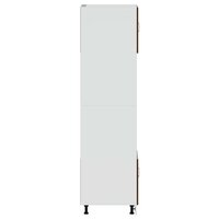 Ovenkasten 2 st Porto bewerkt hout bruin eikenkleur 6