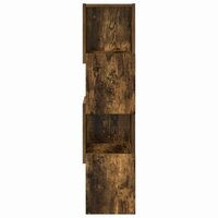 Hoekkast Wit 25,5x25x102cm Bewerkt hout 5