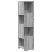 Hoekkast Wit 25,5x25x102cm Bewerkt hout 2