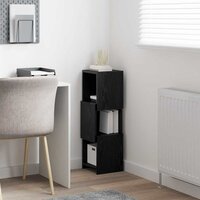 Hoekkast Wit 25,5x25x80cm Bewerkt hout 4